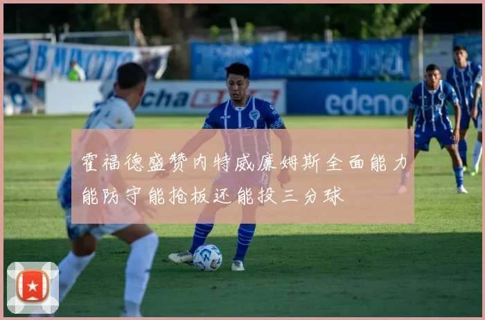 霍福德盛赞内特威廉姆斯全面能力能防守能抢板还能投三分球